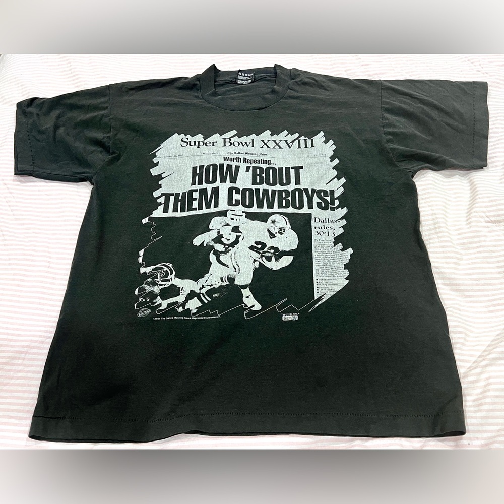 Vintage Super Bowl XXVIII Dallas Cowboys 1994 Shirt